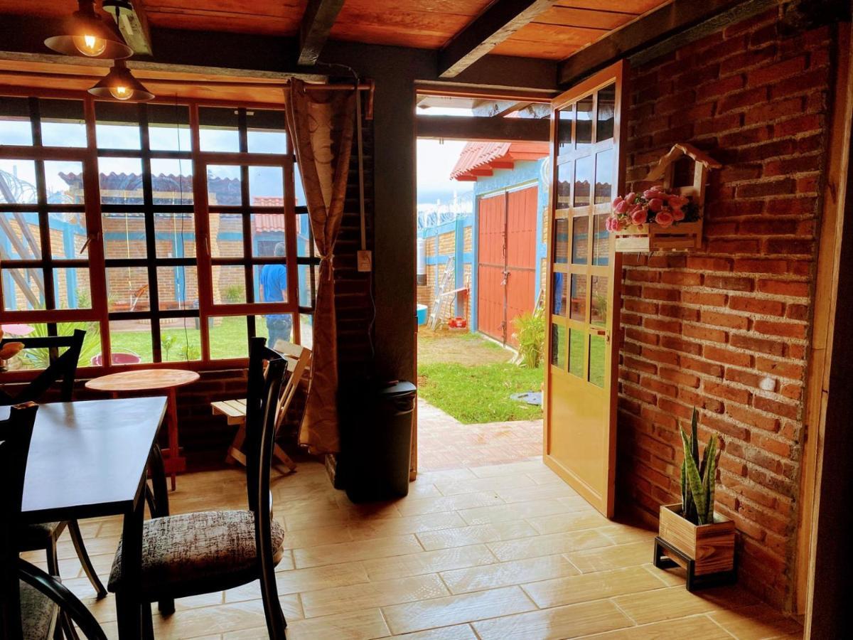 Cabanas Adan Y Eva Centricas Con Vista Campirano Zacatlan Luaran gambar